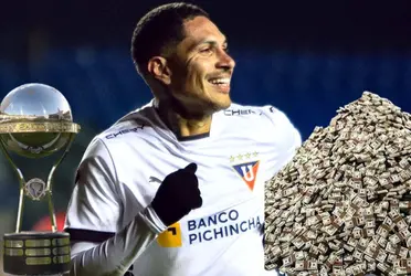 El club ecuatoriano y Paolo Guerrero podrían ganar más dinero en caso supere a Fortaleza.