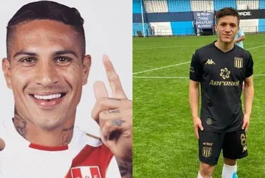 El delantero le dio palabras de aliento al debut del juvenil peruano