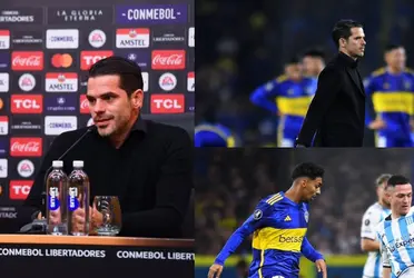 El entrenador de la Academia habló en conferencia de prensa tras el empate contra Boca