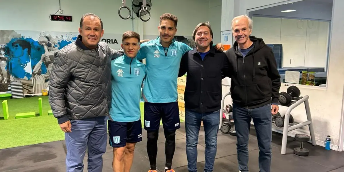 El entrenador de Perú visitó la Argentina para reunirse con Luís Advincula y Paolo Guerrero