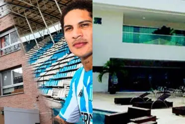 El jugador peruano pasó de una masión en Brasil, a un departameno modesto en Agentina