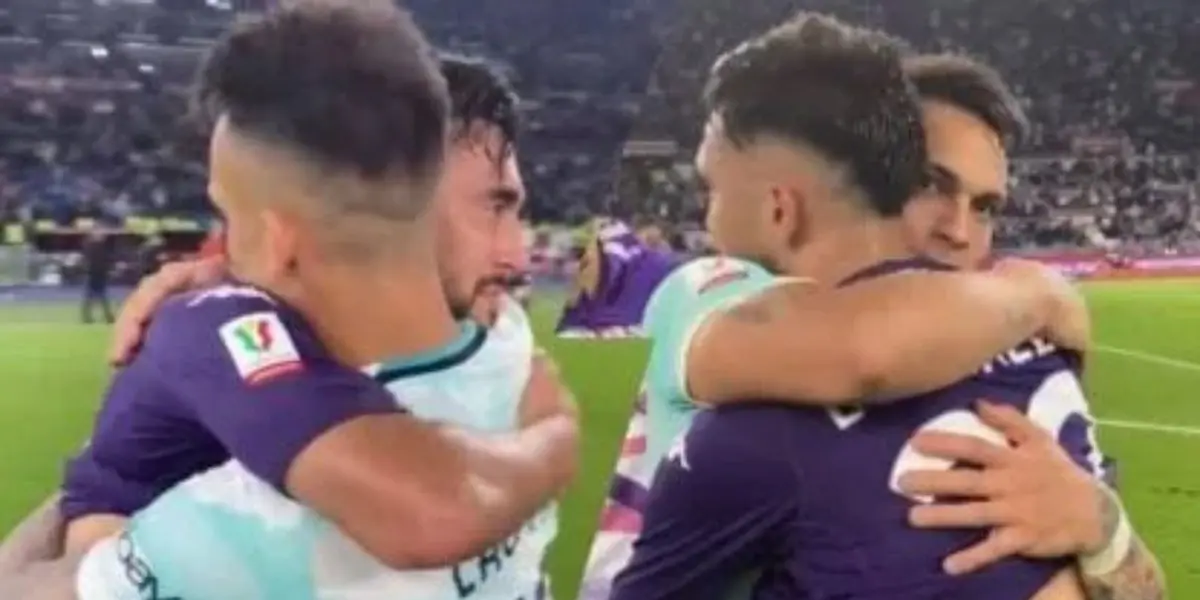El Torito tuvo un buen gesto con su compatriota en la final de la Copa Italia