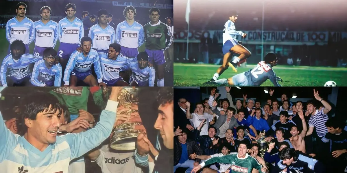 Hace 35 años, la Academia se consagró campeón ante Cruzeiro