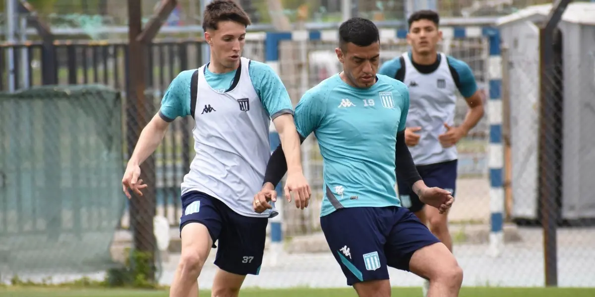 Racing va definiendo su esquema que utilizará el lunes para enfrentar a Belgrano en Avellaneda.