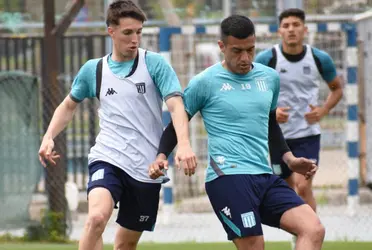 Racing va definiendo su esquema que utilizará el lunes para enfrentar a Belgrano en Avellaneda.