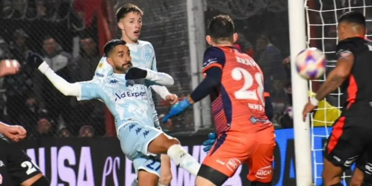 Al convertir ante la Gloria logró cortar una racha negativa con la camiseta de Racing