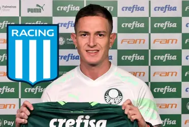 Aníbal se acordó de Racing en su presentación en Brasil