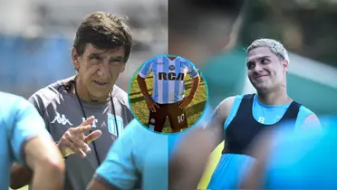 Costas comparó a Juanfer con un ex Racing campeón