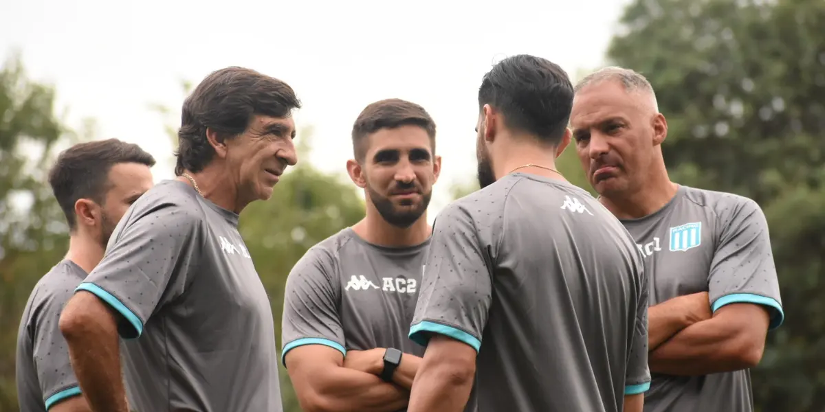 Costas piensa en el armado del equipo contra Estudiantes