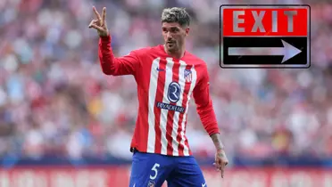 De Paul podría salir del Atlético de Madrid y ya le tienen reemplazo.