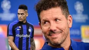 Diego Simeone se pronuncio sobre contratacion de Lautaro Martínez.