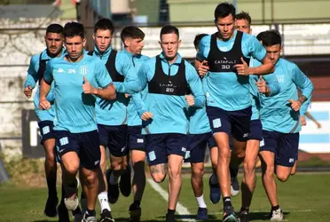 Dos jugadores de la Academia no pudieron entrenarse en la mañana