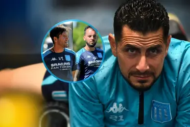 El arquero de la Academia habló de las críticas que recibe el plantel.