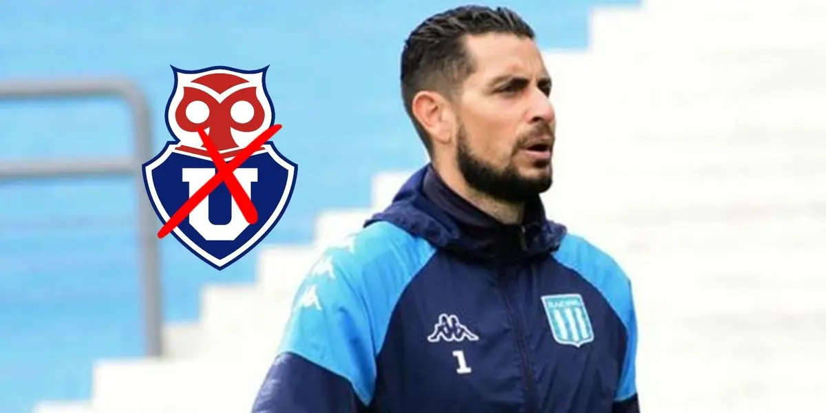 El arquero de Racing era pretendido por el conjunto de Chile, pero el club decidió retirarse de la negociación