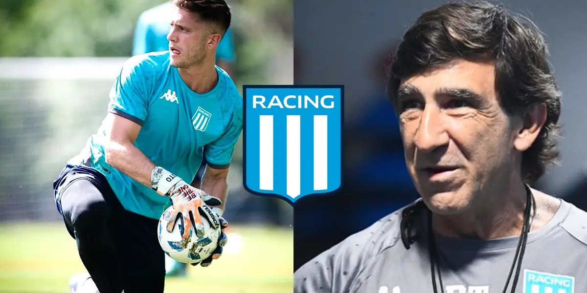 El arquero de Racing habló sobre lo que le dijo Costas al llegar al club