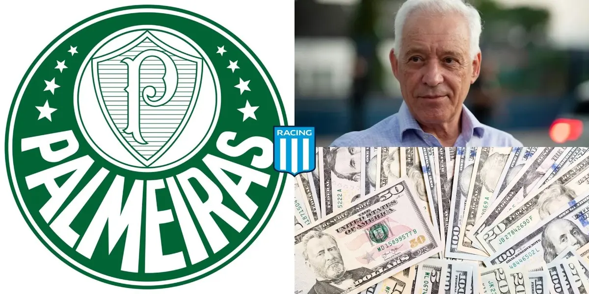 El club brasilero volvió a ofertar por el volante de Racing.