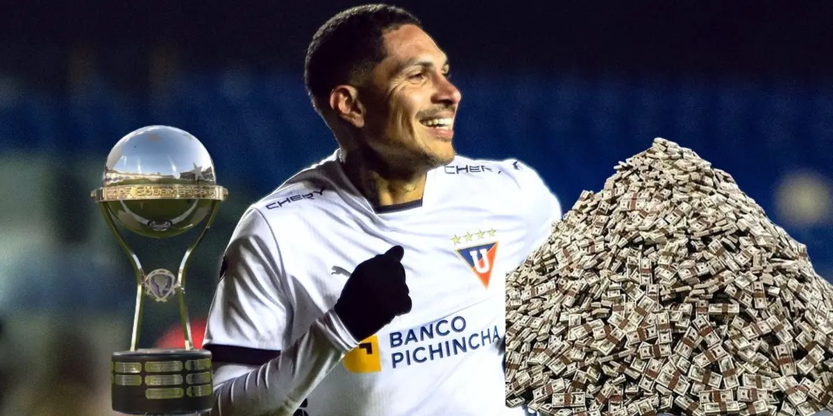 El club ecuatoriano y Paolo Guerrero podrían ganar más dinero en caso supere a Fortaleza.