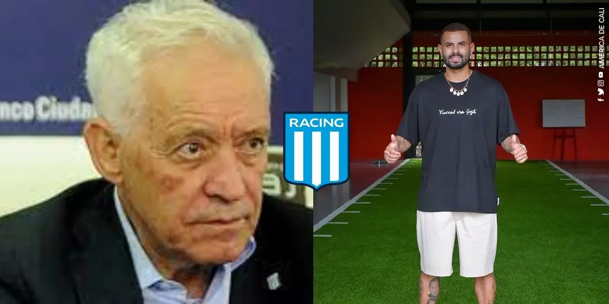 El colombiano dejará de ser jugador de Racing y ya se hizó la revisión medica en su nuevo club