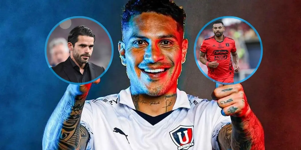 El colombiano envió un palito al ex entrenador de la Academia al felicitar a Paolo Guerrero. 