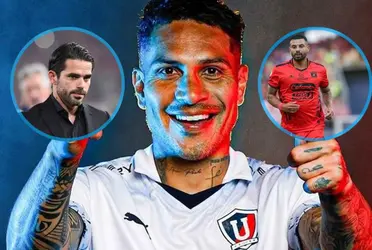 El colombiano envió un palito al ex entrenador de la Academia al felicitar a Paolo Guerrero. 