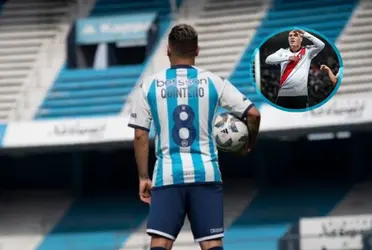 El colombiano fue uno de los autores de los goles que le hizo River en 2018 por la final de la Copa Libertadores.