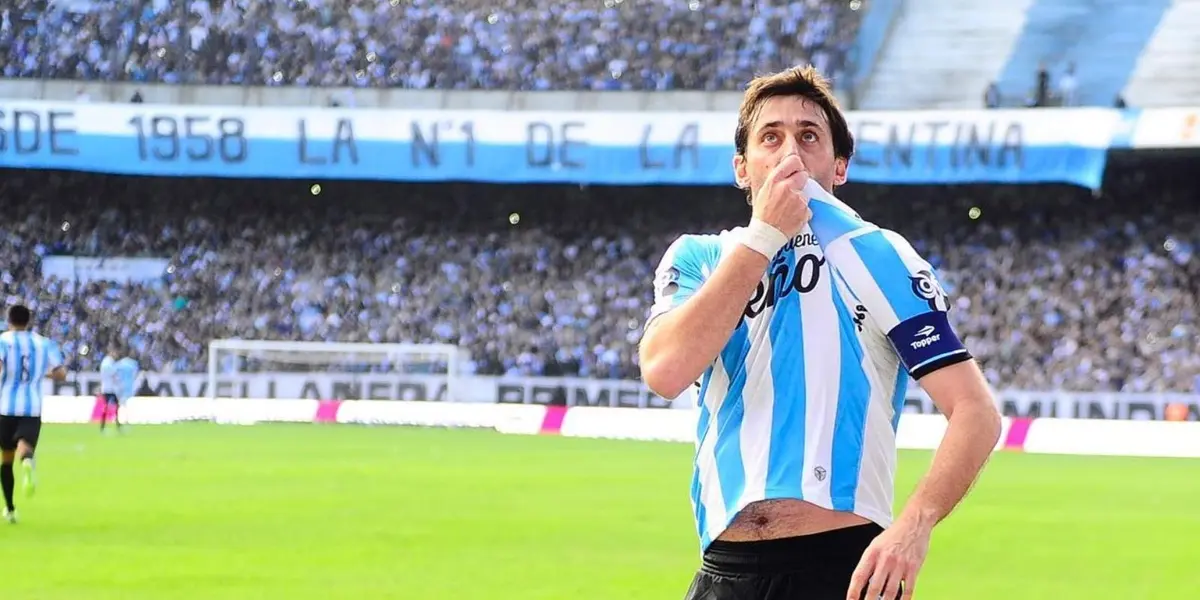 El emblema de la Academia reapareció con un emotivo mensaje dedicado en sus redes a Racing.