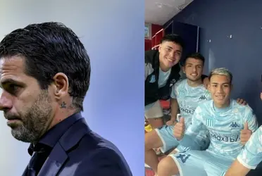 El entrenador de la Academia decidió bajar a uno de los juveniles que hizo debutar en el equipo profesional.