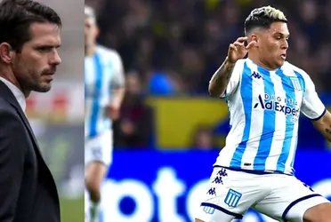 El entrenador de la Academia se encuentra maravillado con el nivel de Quintero en Racing.