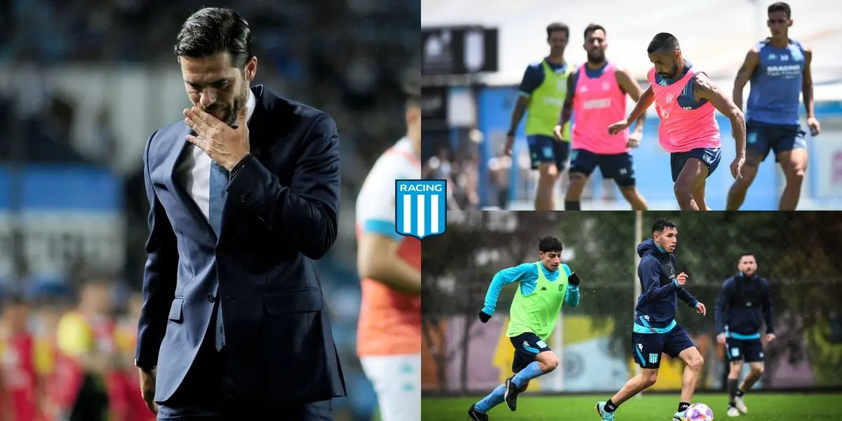 El entrenador de Racing pondrá de titular un jugador que no venía sumando minutos