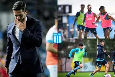 El entrenador de Racing pondrá de titular un jugador que no venía sumando minutos