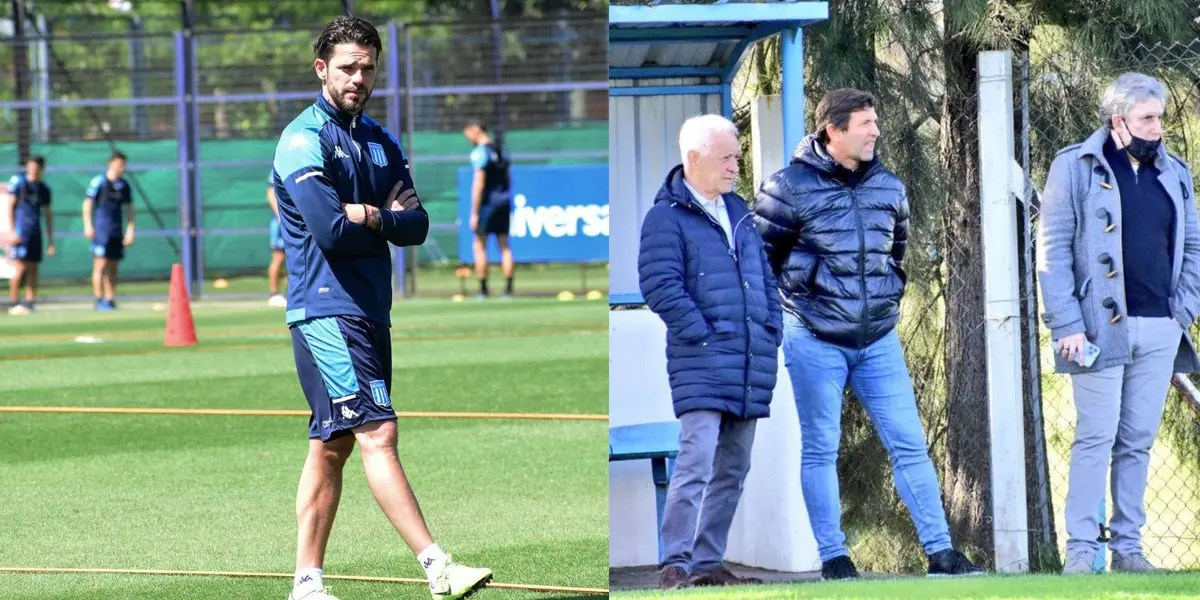 El entrenador de Racing sigue insistiendo por un viejo deseo de él para sumar una cara nueva al plantel.