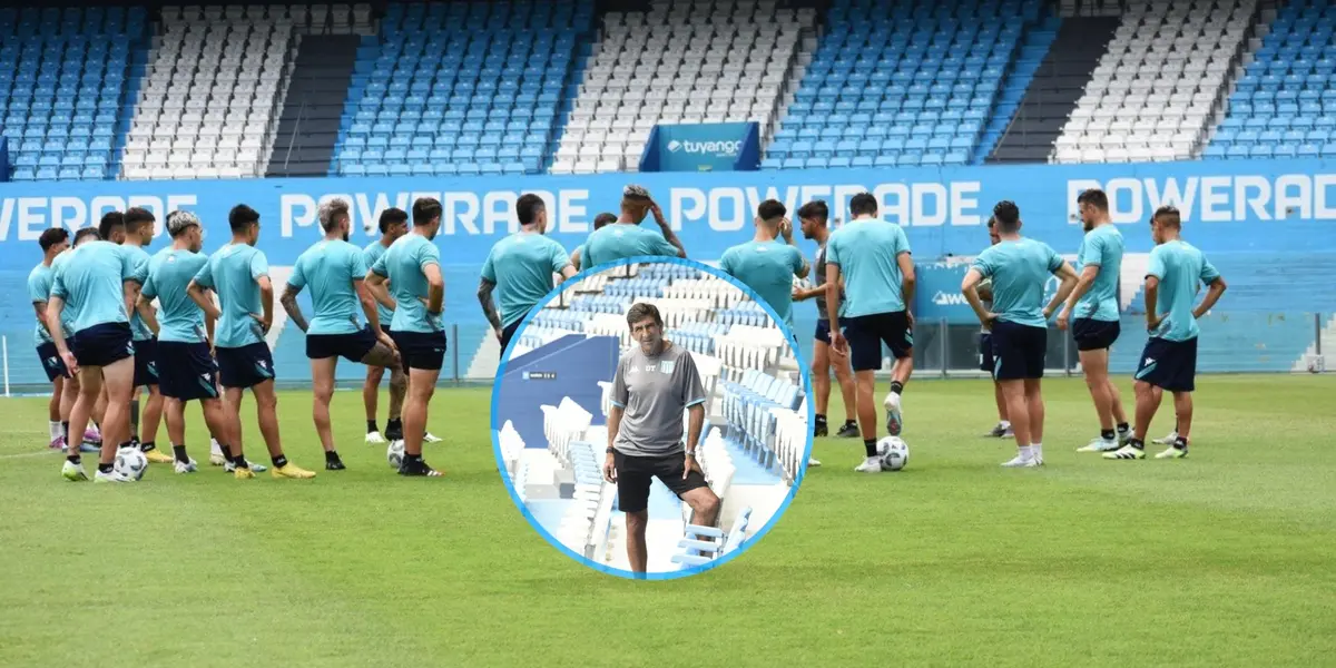 El entrenador del conjunto de Avellaneda quiere conseguir su primera victoria.