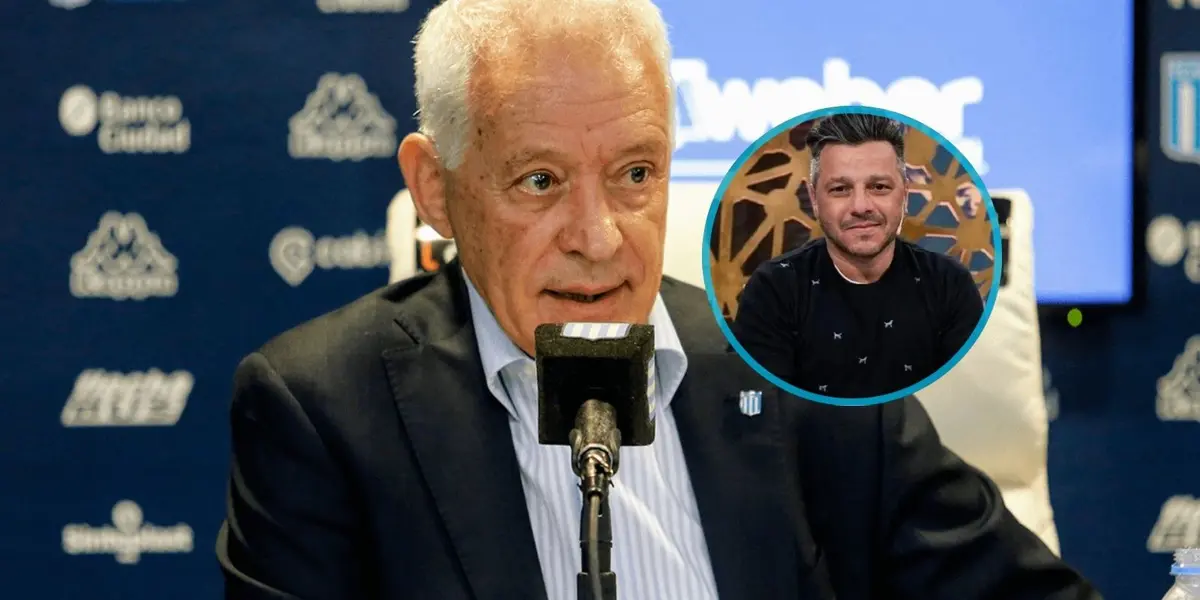 El ex-campeón con Racing fue muy duro con el presidente del club.