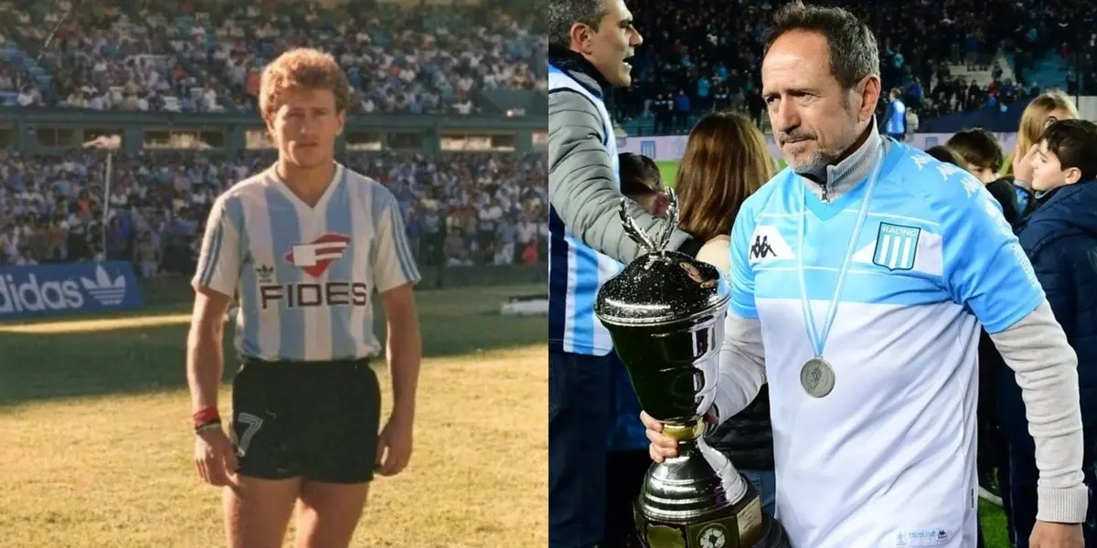 El ex-jugador de racing cumple años y recordamos su trayectoria en el club