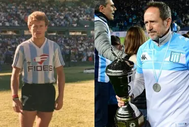 El ex-jugador de racing cumple años y recordamos su trayectoria en el club