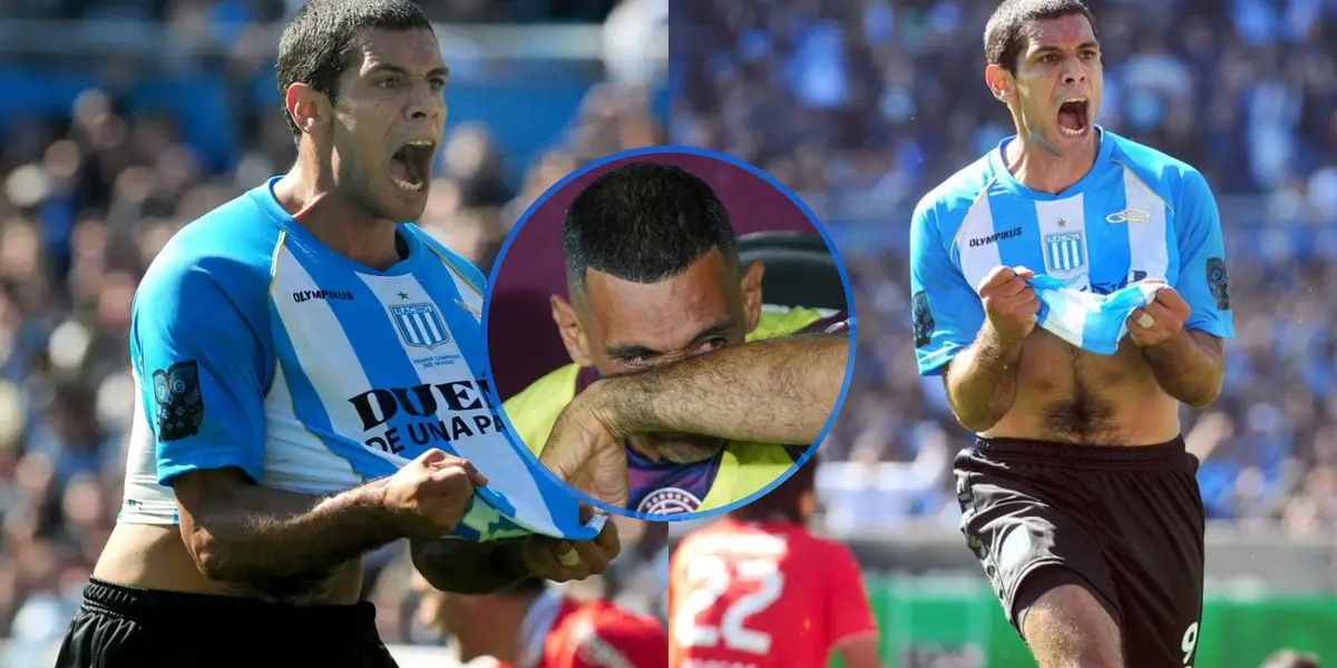 El ex jugador de Racing fue un héroe contra Independiente en el pasado