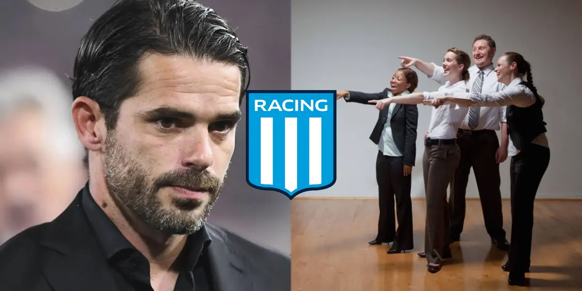 El ex jugador de Racing tuvo una acción que causó gracia a los hinchas.