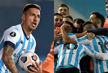 El ex-Racing habló sobre el entrenador de la Academia y sobre sus ganas de volver al club