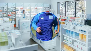 El ex Racing trabaja en una farmacia hasta que llegue una oferta de un club