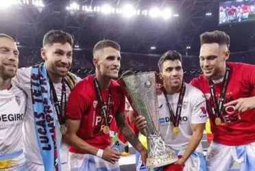 El huevo gritó campeón con su club, pero el no pudo estar dentro de la cancha