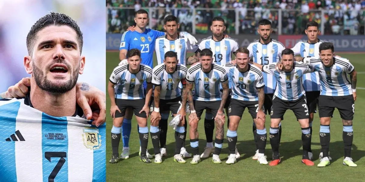 El jugador surgido de Racing ayudo en el primer gol de Argentina con Bolivia