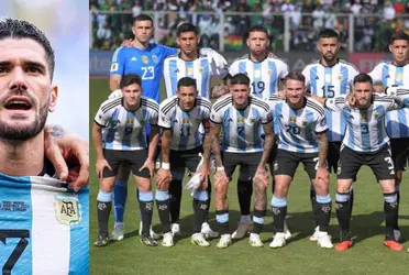 El jugador surgido de Racing ayudo en el primer gol de Argentina con Bolivia