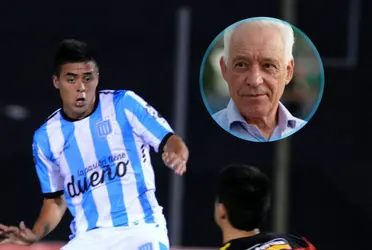 El jugador tuvo un guiño con Racing y emociono a los hinchas