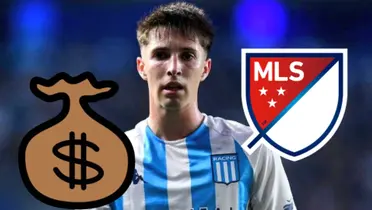 El juvenil de Racing podría emigrar a la MLS