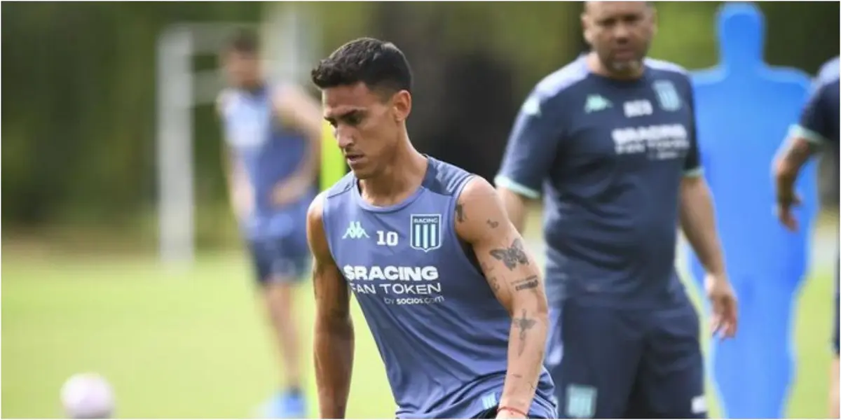 El paraguayo no pudo entrenarse bien con el plantel