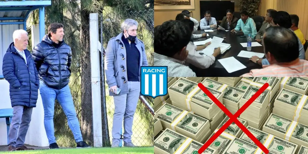 El presidente de Racing rechazó otra oferta por una figura del plantel de Fernando Gago