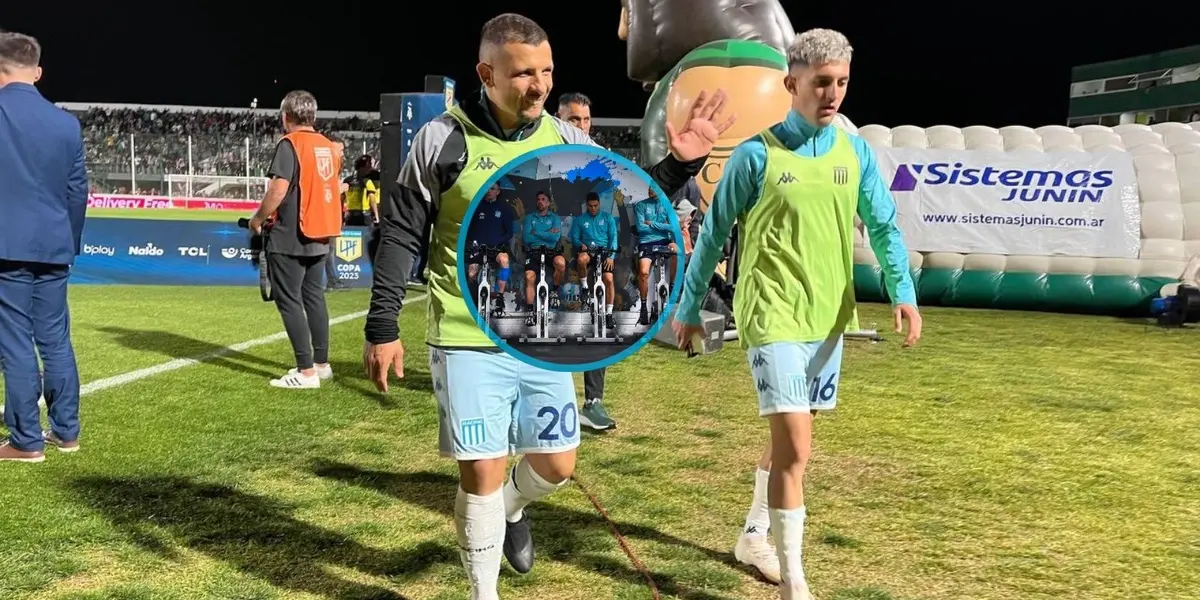 El volante de la Academia no pudo entrenarse con el plantel profesional.