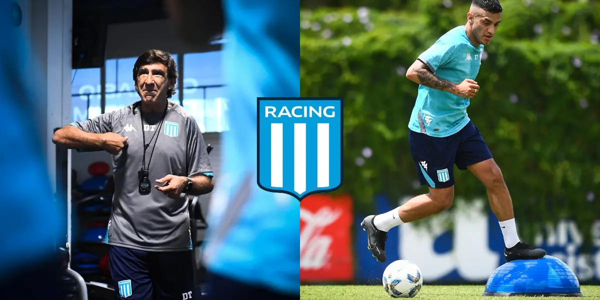 El volante empezó con el pie derecho la pretemporada de Racing