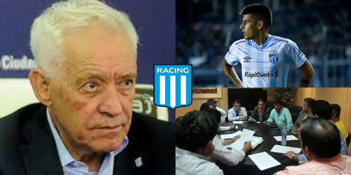 Este lunes había una reunión con los dirigentes de Atlético Tucumán para acordar la llegada de Pereyra a Racing