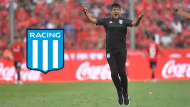 Gustavo Costas fue protagonista de una locura de un hincha de Racing.